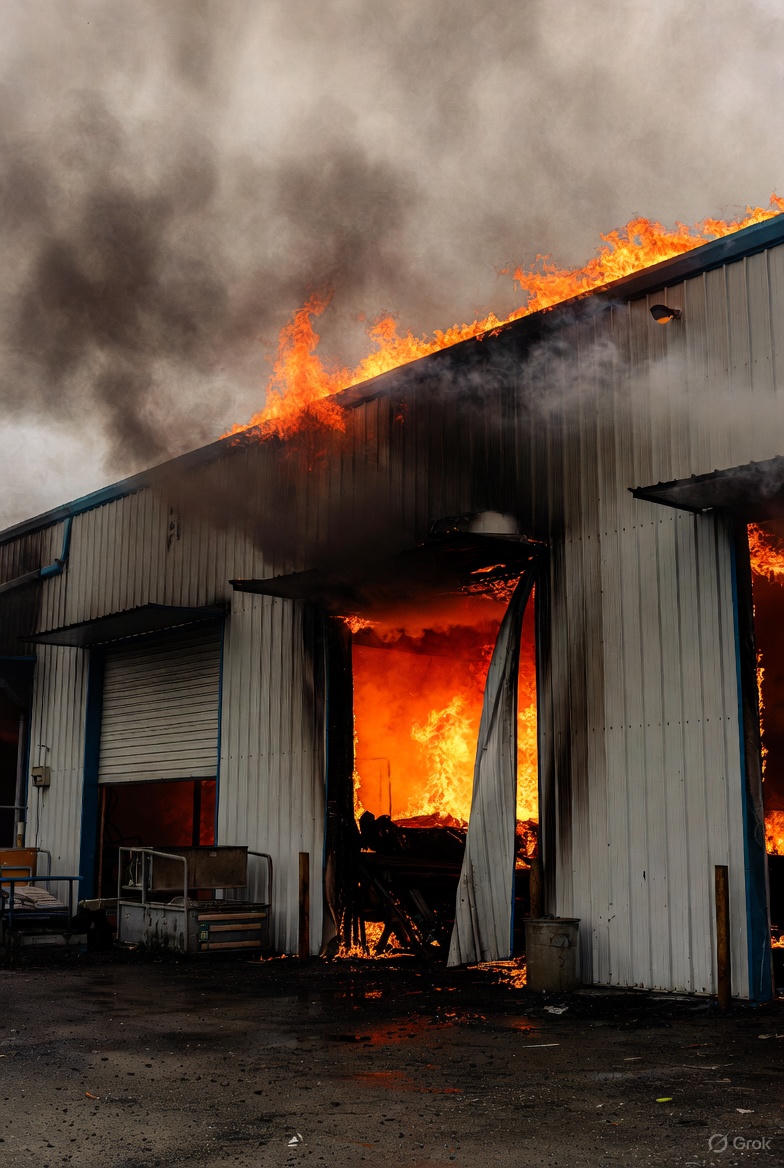 بیمه آتش‌سوزی انبارها سامان